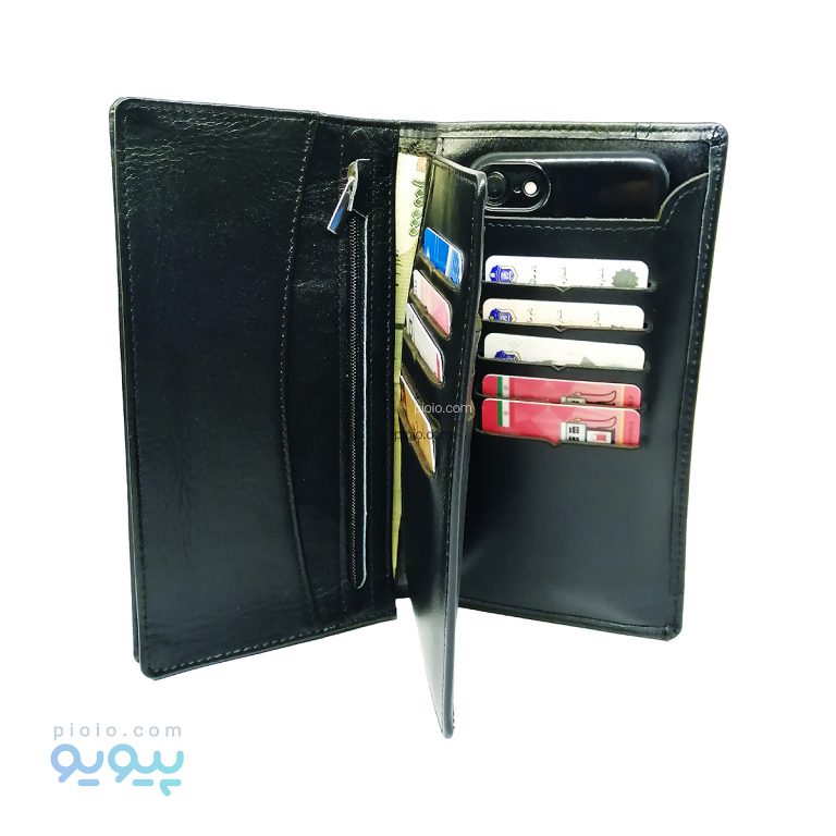 کیف پول و موبایل کتی چرم تبریز