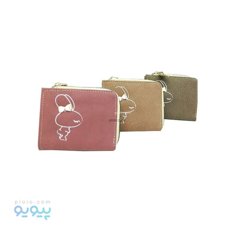 کیف پول دخترانه فانتزی خرگوش پاپیون دار