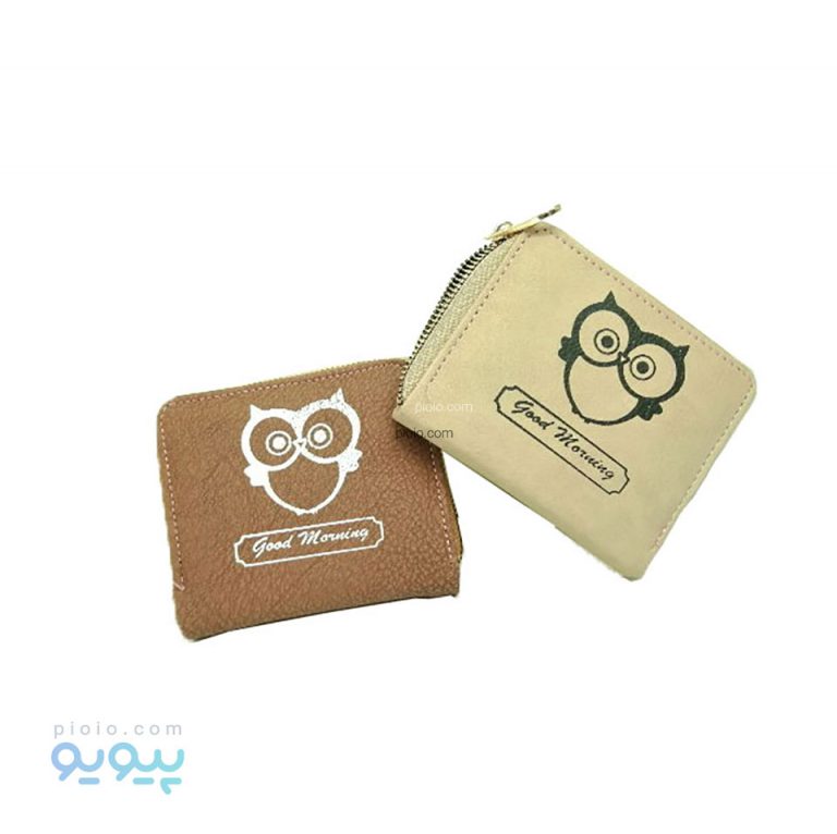 کیف پول فانتری چرم مصنوعی طرح جغد