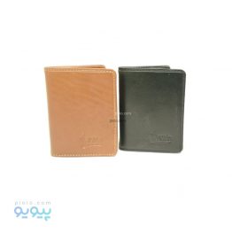 کیف کارت بانکی کتابی چرم گاوی POLO