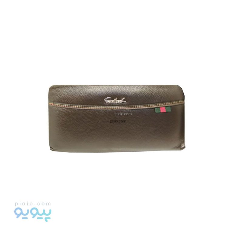کیف پول چرم مصنوعی زنانه مدل هلالی