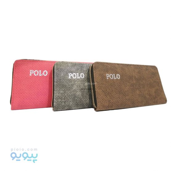 کیف پول زنانه چرم مصنوعی پولو POLO