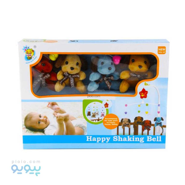 آویز تخت موزیکال طرح سگ کد D120 عمده و کارتنی-پیویو