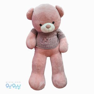 عروسک خرس ژاکت دار