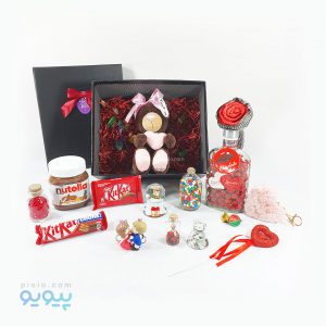 کادو دخترانه ولنتاین با عروسک خرس
