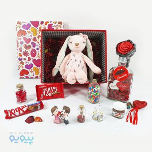 پک ولنتاین با عروسک خرگوش آنجل
