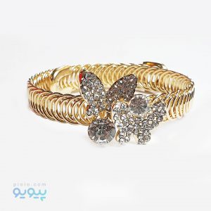 دستبند دخترانه طرح پروانه ها