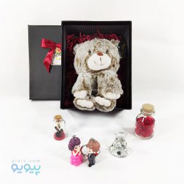 هدیه تولد با عروسک خرس پنبه ای