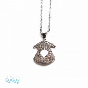 گردنبند زنانه طرح لباس دخترانه