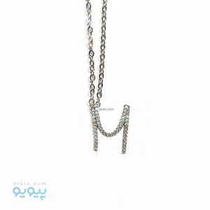گردنبند زنانه طرح M