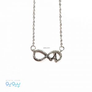 گردنبند زنانه طرح بینهایت