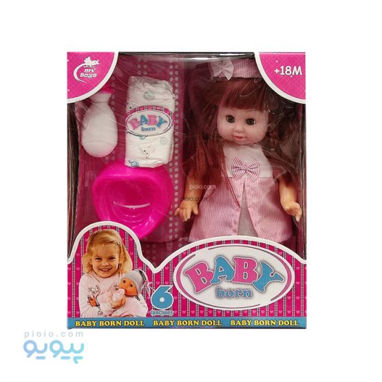 عروسک دختر Baby Born کد 580