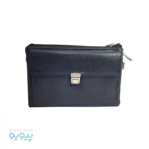 کیف پاسپورتی چرم طبیعی قفل ناخنی