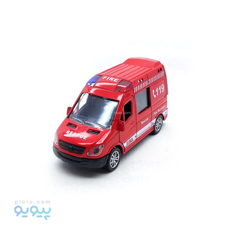 ماشین فلزی آتش نشانی آیتم sk8310-پیویو