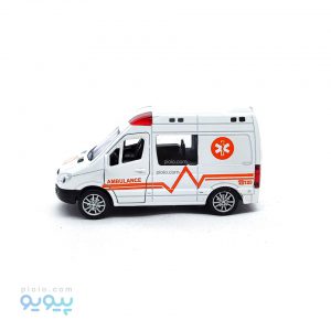 ماشین فلزی آمبولانس آیتم sk8310-پیویو