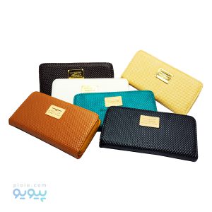 کیف پول زنانه چرم مصنوعی طرح مومی