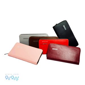 کیف پول شیک چرم مصنوعی برند GUCCI