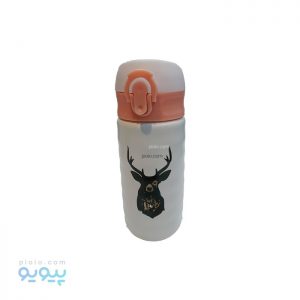 تراول ماگ طرح گوزن با درب قفل دار