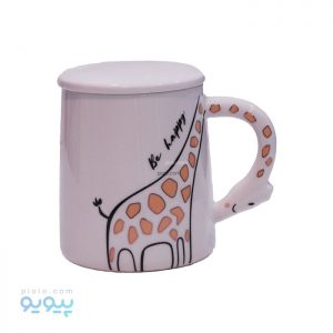 ماگ سرامیکی طرح زرافه