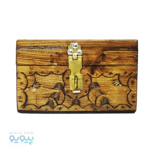 صندوقچه خاطرات چوبی طرح دار