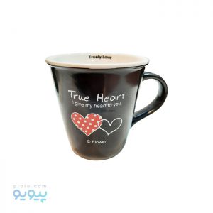 ماگ سرامیکی طرح true heart