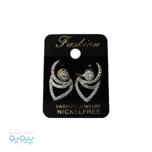 گوشواره نگین دار زنانه