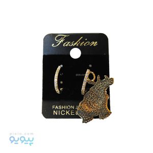 گوشواره نگین دار مدل G13