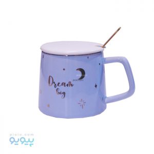 ماگ سرامیکی درب دار کد 409