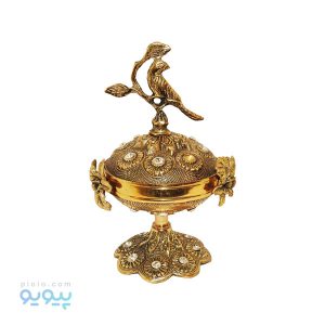 قندان یاس برنزی مدل گنجشک