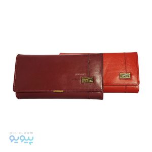 کیف پول چرم 3 لت داخل دکمه PARMA