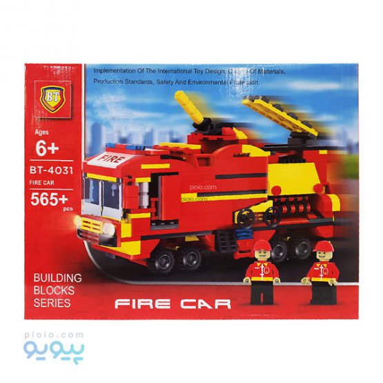 لگو ماشین آتشنشانی آیتم BT_4031 عمده و کارتنی-پیویو