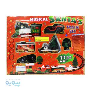 قطار ریلی موزیکال SANTA TRAIN SET