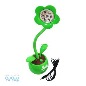 چراغ مطالعه کودک طرح گل
