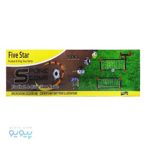 بازی دروازه فوتبال و حلقه پرتاب