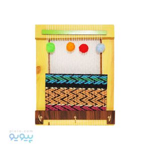 جاکلیدی چوبی طرح قالی