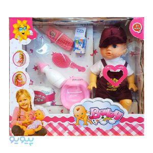 عروسک پسر بچه مدل Baby کد 1021