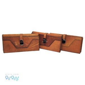 کیف پول چرمی 3 لت جلو مگنت