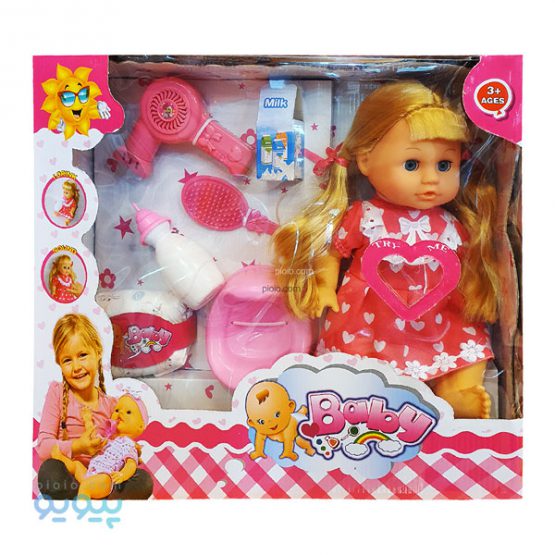 عروسک دختر بچه مدل Baby کد 2013