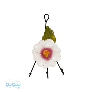 جا حوله ای قلابدار طرح گل