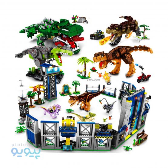 لگو اسباب بازی ساختنی world dinosaur کد 1515-پیویو