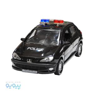 ماکت ماشین فلزی پلیس 206 نیرو های نوپو طاها تویز 1508p عمده و کارتنی-پیویو