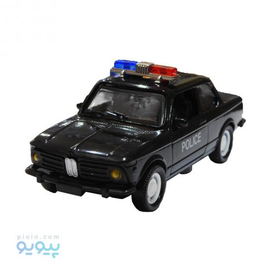 اسباب بازی ماشین پلیس فلزی BMW 2002 کلاسیک