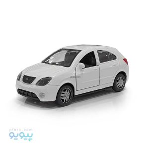 ماشین فلزی تیبا 2 سفید طاها تویز آیتم 1509 عمده و کارتنی-پیویو