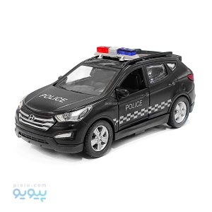 ماکت ماشین فلزی سانتافه پلیس طاها تویز 1502p عمده و کارتنی_پیویو