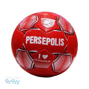 مینی توپ فوتبال پرسپولیس چرم مصنوعی بتا آیتم 7332 عمده و کارتنی-پیویو
