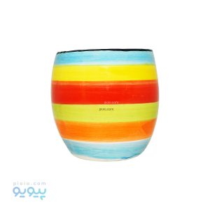 لیوان سرامیکی طرح رنگین کمان