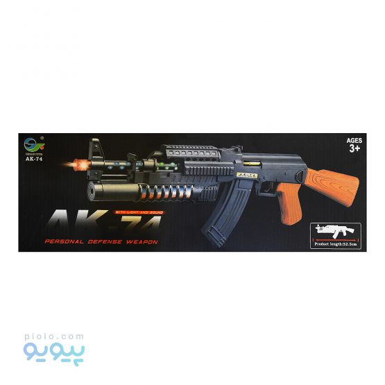 تفنگ مسلسل اسباب بازی الکتریکی AK-74