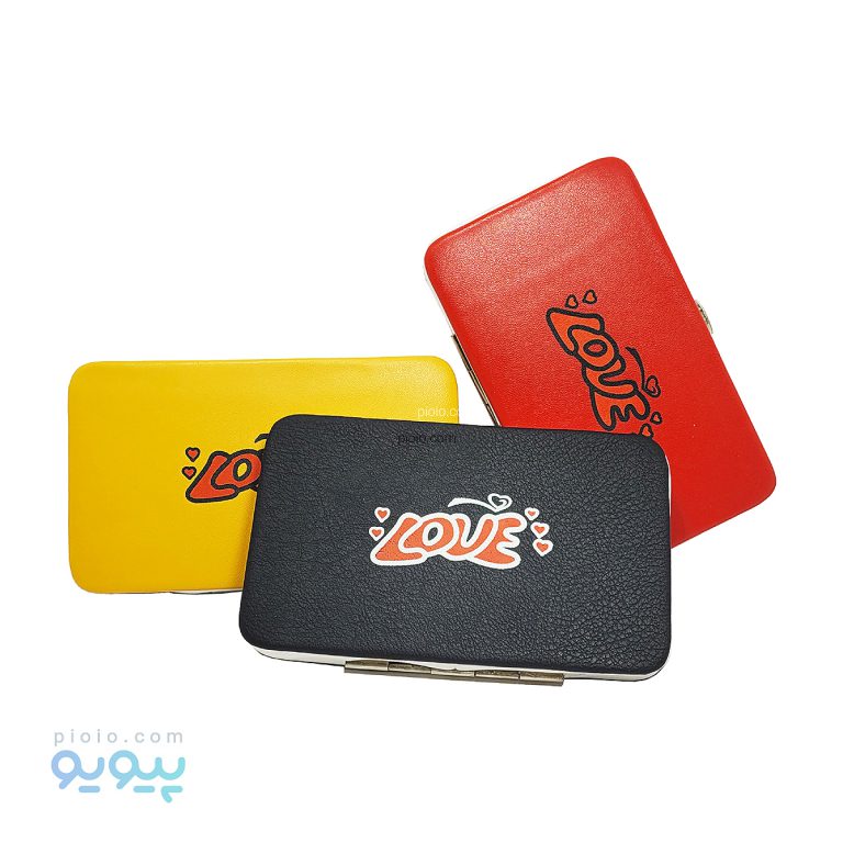 کیف پول مانیکوری طرح LOVE