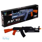 تفنگ مسلسل اسباب بازی الکتریکی AK-74