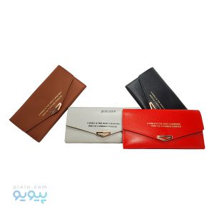 کیف پول چرم زنانه مدل SMILE